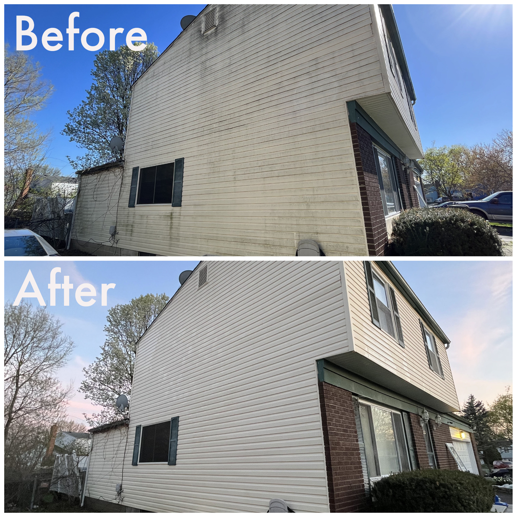 Great House Washing Job in Westerville, OH Image